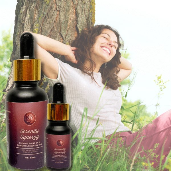 GlowVana Serenity Synergy - Restorative and Therapeutic Blend of 12 Essential Oil for Parasympathetic - Vagus Nerve Stress Relief