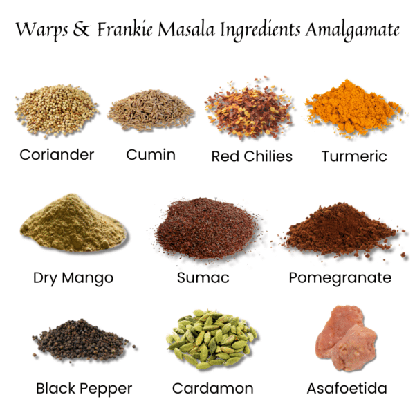 Savory Sadhana Wraps & Frankie Masala Blend – Versatile Spice Mix for Wraps, Rolls, and More (50 g) - Image 3