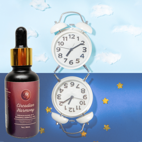 GlowVana Circadian Harmony - Essential Oil Blend for Restful Sleep, Daily Energy, and Natural Balance with 8 Organic Ingredients