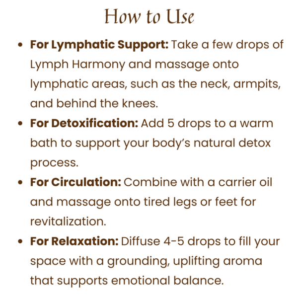 GlowVana Lymph Harmony - Lymphatic Support | 10 Essential Oil Blend | Organic | Sustainable Ingredients for Detox, Energy Balance, and Wellness - Image 6